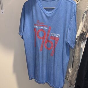1967 Blue Graphic Tee